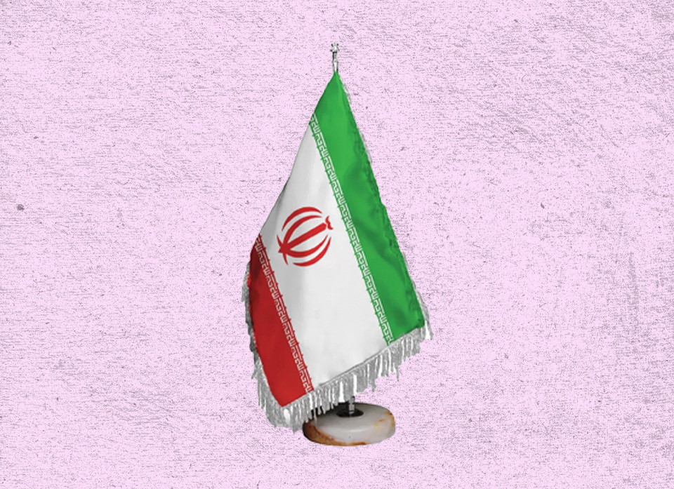 پرچم رومیزی ایران