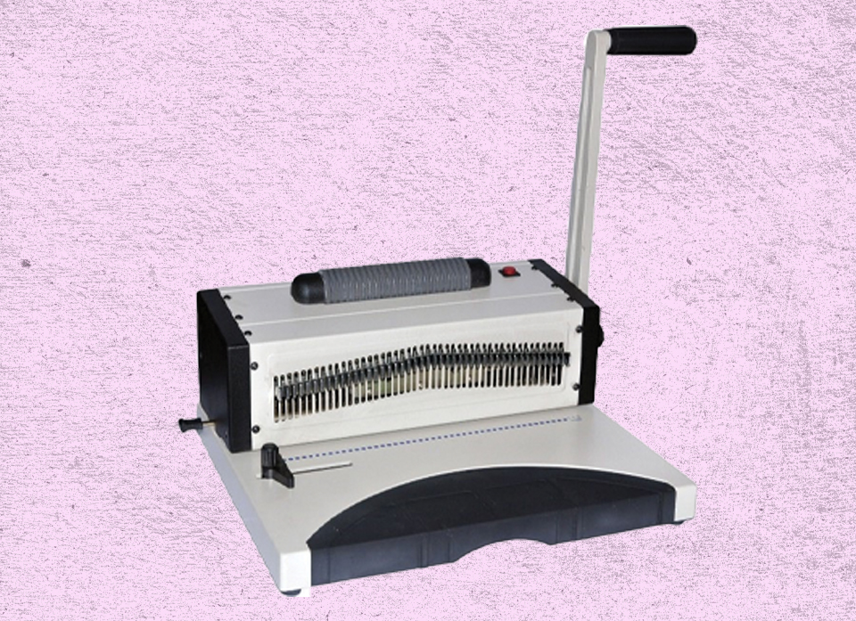 دستگاه صحافی و فنرپیچ کتاب