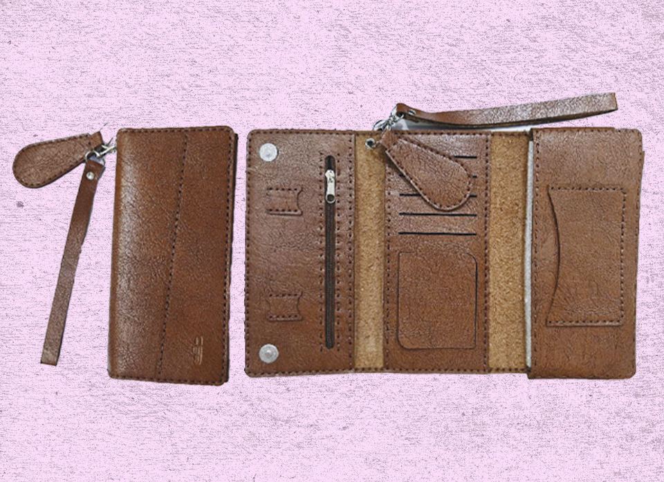 کیف پول سه تیکه چرم مصنوعی