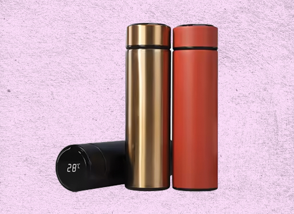 بطری دماسنج دار