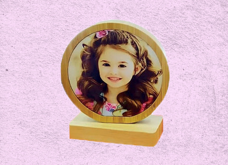 لوح چوبی مگنتی طرح دایره