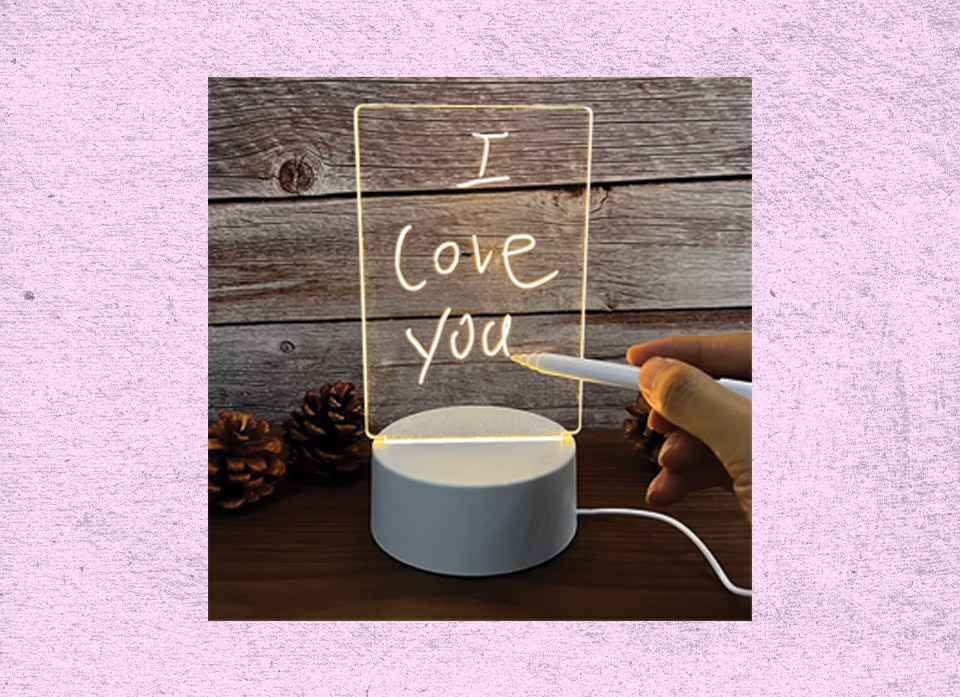 استند رومیزی 3D طرح مستطیل