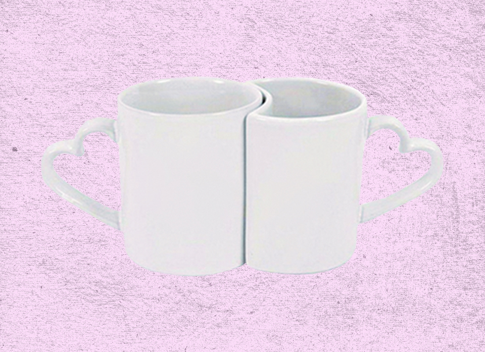 لیوان دو قلو لاو