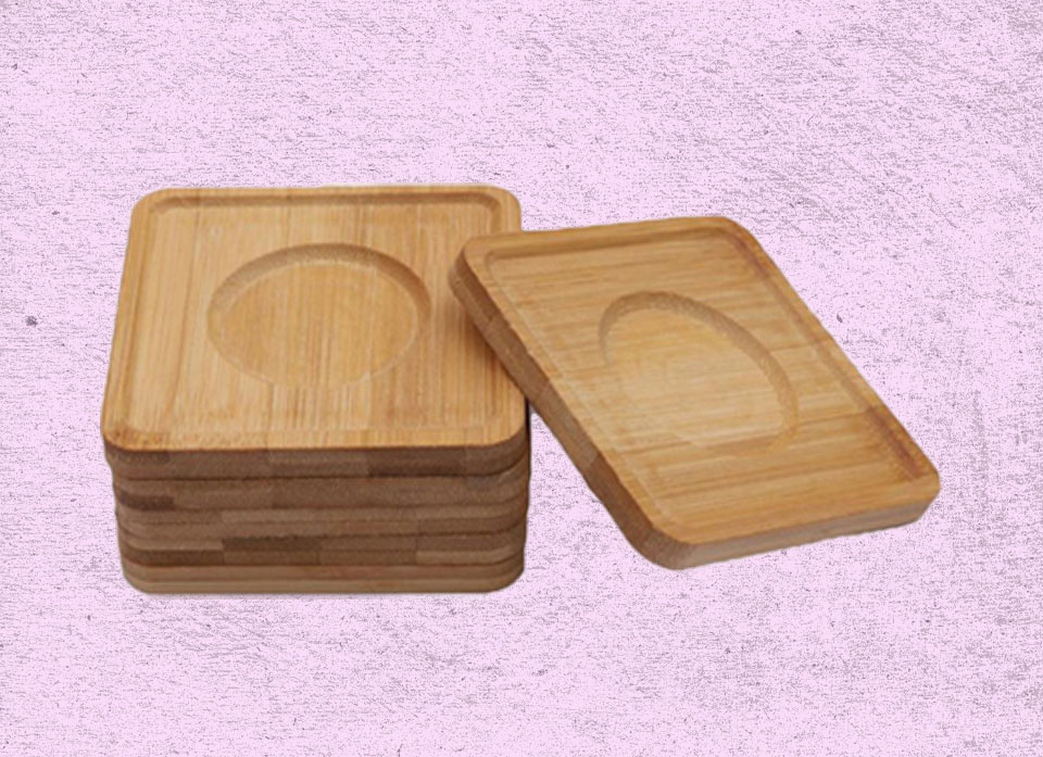 زیر لیوانی مربع