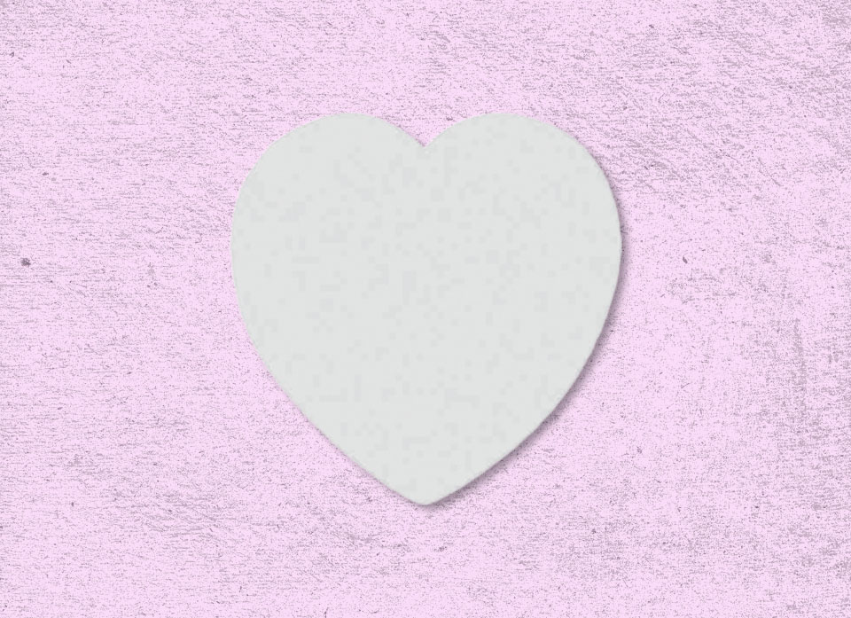 پد موس طرح قلب