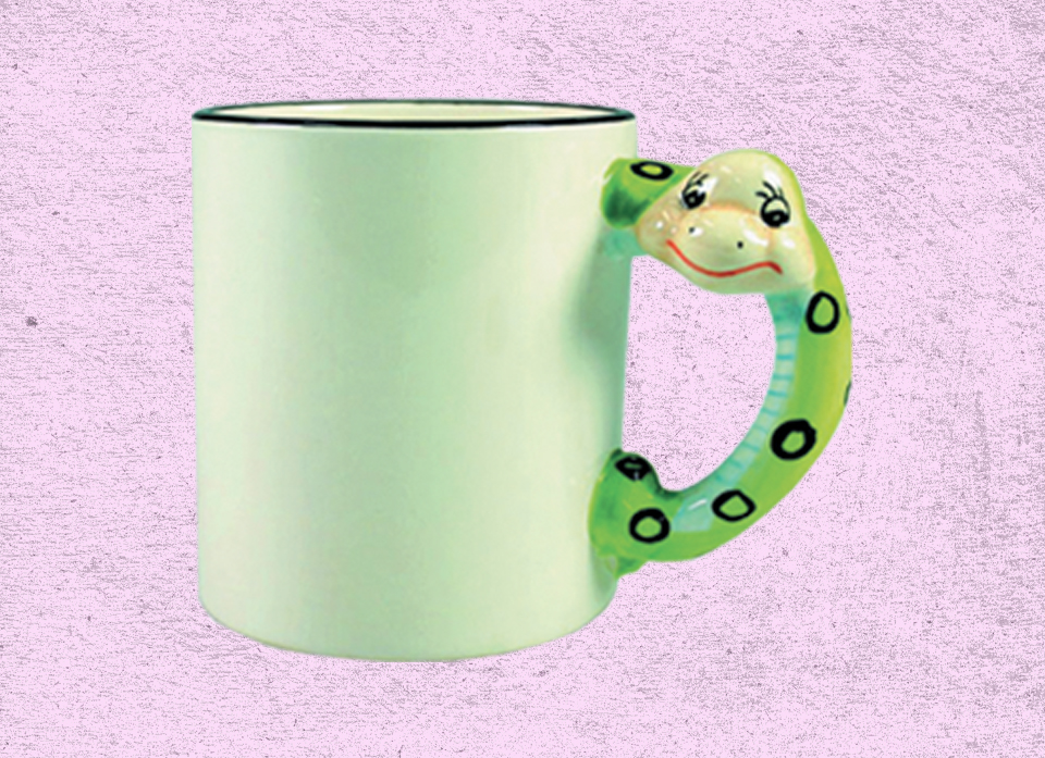 لیوان دسته عروسکی