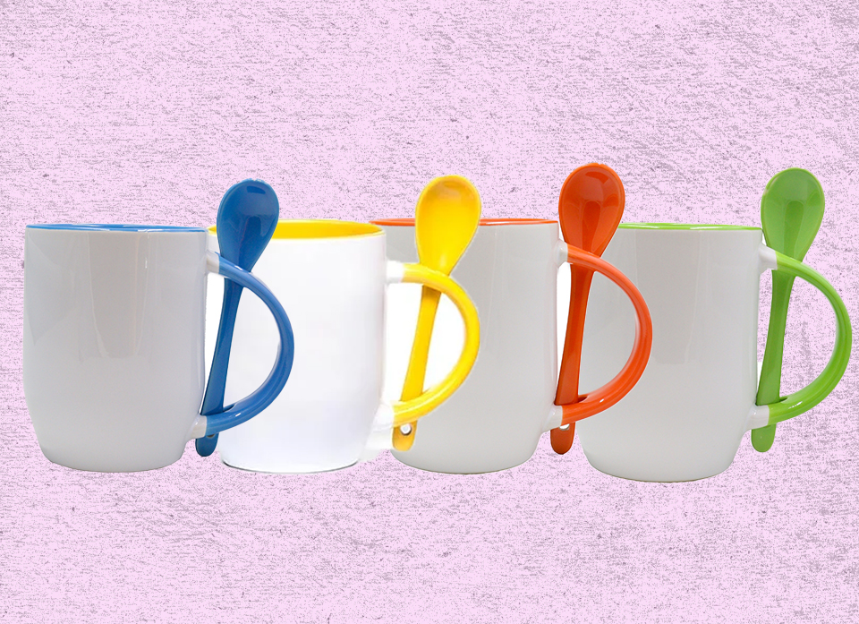 ماگ قاشق‌دار