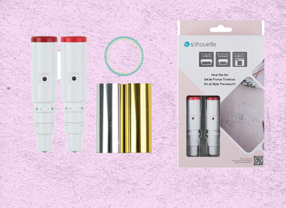 ست قلم حرارتی طلاکوب